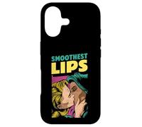 Custodia per iPhone 17 Lesbian Vintage Comic Pop Art, Kissing Women, Smoothest Lips