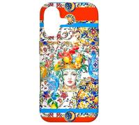 Custodia per iPhone 17 L'estate colorata testa di moro siciliano ispirato arte limone