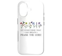 Custodia per iPhone 17 Let Everything That Has Breath Praise the Lord Christian God