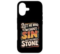 Custodia per iPhone 17 Let He Who Is Without Sin Cast The First Stone ||-