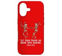 Custodia per iPhone 17 Let Them Praise His Name with Dancing Christmas Psalm 149:3