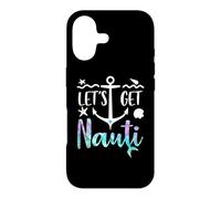 Custodia per iPhone 17 Let's Get Nauti Bachelorette Party Funny Bride Mermaid Theme