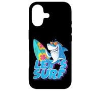 Custodia per iPhone 17 Let's Surf Funny Sarcastic Summer Shark Graphic Cool Designs