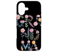 Custodia per iPhone 17 Lettere Floreali Pastello GRANDMA Tipografia Botanica Nonna