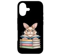 Custodia per iPhone 17 Lettore Bookworm Bunny