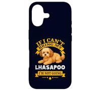 Custodia per iPhone 17 Lhasapoo Se non posso portare il mio cane non diventerò un divertente amante dei cani