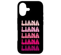 Custodia per iPhone 17 Liana Retro Stack Design
