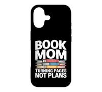Custodia per iPhone 17 Libro Mamma Girare Pagine Nessun Piano Lettura Amante