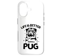 Custodia per iPhone 17 Life Is Better with a Pug - Perfect New Year Pug Lovers Tee