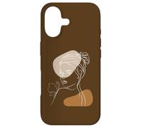 Custodia per iPhone 17 Line Art Abstract Minimalist of Women Silhouette