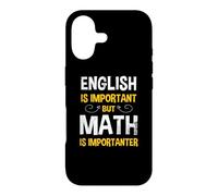 Custodia per iPhone 17 L'inglese è importante, ma la matematica è importante divertente Pi Day