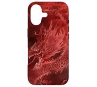 Custodia per iPhone 17 L'ira polmonare sospesa del drago rosso