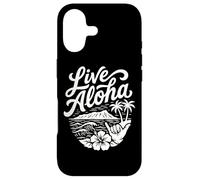 Custodia per iPhone 17 Live Aloha Shaka Surf Wave Ibisco Hawaii DiamondHead Art
