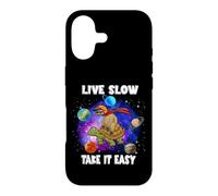 Custodia per iPhone 17 Live Slow Take It Easy Turtle Sloth Funny Sloths Turtles
