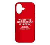 Custodia per iPhone 17 Lo facciamo non perché è facile bandiera motivazionale