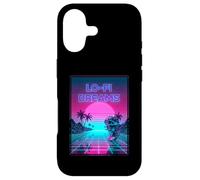 Custodia per iPhone 17 Lo-Fi Dreams Vaporwave 80s Aesthetic Synthwave Sunset