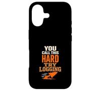 Custodia per iPhone 17 Logger Humor Logging Identity Logger sono un regalo diverso