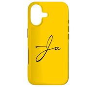 Custodia per iPhone 17 Logo firmato scritto a mano in nero