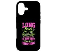 Custodia per iPhone 17 Long Beach Sono Qui Solo Per Lo Shopping California