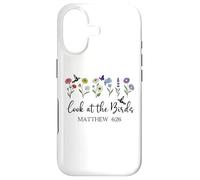 Custodia per iPhone 17 Look at the Birds Air Scripture Matthew 6:26 Bible Verse God