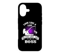 Custodia per iPhone 17 Look Like A Lady Fish Like A Boss Funny Fishing Outdoors