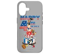 Custodia per iPhone 17 Looney Tunes Bugs and Friends 4th of July