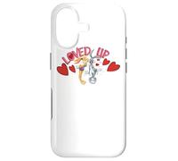 Custodia per iPhone 17 Looney Tunes Bugs and Lola Loved Up Valentine's Day