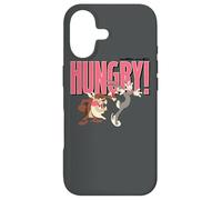 Custodia per iPhone 17 Looney Tunes Bugs and Taz Hungry