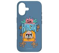 Custodia per iPhone 17 Looney Tunes Taz Just Hanging