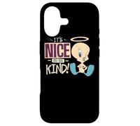 Custodia per iPhone 17 Looney Tunes Tweety Nice To Be Kind