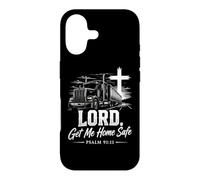 Custodia per iPhone 17 LORD, Get Me Home Safe - Psalm 91:11 Christian Trucker
