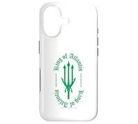 Custodia per iPhone 17 Lords of Atlantis Aquaman Tridente Circle Emblema