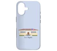 Custodia per iPhone 17 Los Angeles, disegno a mano Biblioteca Vermont Square Branch