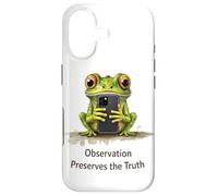 Custodia per iPhone 17 L'osservazione preserva l'osservatore della rana della verità