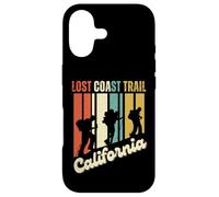 Custodia per iPhone 17 Lost Coast Trail California Escursionismo Retrò Alpinismo