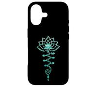 Custodia per iPhone 17 Lotus Fiore, Unalome, Yoga, Meditazione, Zen, Buddismo