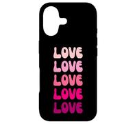 Custodia per iPhone 17 Love Retro Stack Design