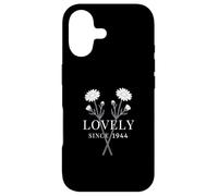 Custodia per iPhone 17 Lovely Since 1944 - Compleanno floreale vintage con margherite