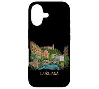 Custodia per iPhone 17 Lubiana Slovenia souvenir da viaggio regalo punto di riferimento della città