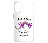 Custodia per iPhone 17 Lucertola Just A Girl Who Loves Lizards Outfit Lizard Lover