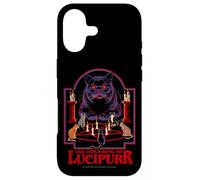 Custodia per iPhone 17 Lucipurr Cat Conjuring Sarcastic Retro Funny Adult Humor
