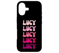 Custodia per iPhone 17 Lucy Retro Stack Design
