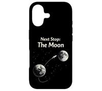 Custodia per iPhone 17 Luna Viaggio Citazione Retro Spazio Avventura