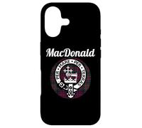 Custodia per iPhone 17 MacDonald Clan - Cappotto scozzese con nome scozzese