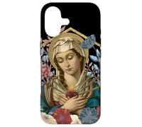 Custodia per iPhone 17 Madonna Addolorata Sette Dolori Pietà Madre Maria Cattolica