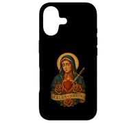 Custodia per iPhone 17 Madonna Sette Dolori Cuore Immacolato Latino Design