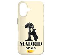 Custodia per iPhone 17 Madrid Spagna l'Orso & il Fragola Graphic Design