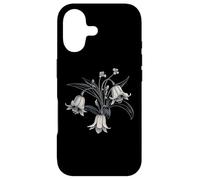 Custodia per iPhone 17 Maggio Compleanno Bluebell Flower Bluebells White Flower Girl