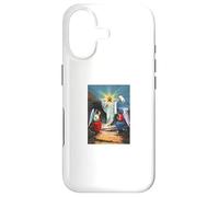 Custodia per iPhone 17 Maglietta a maniche lunghe con scritta "Resurrection of Jesus"
