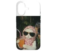 Custodia per iPhone 17 Maglietta Just a Chill Girl Cat, T-shirt Cat And Dinosaur